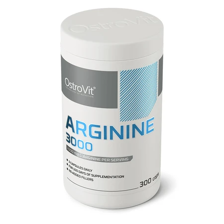 OstroVit Arginine 3000, arginină, 300 capsule