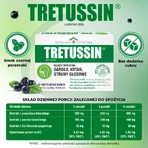 Tretussin, smak czarnej porzeczki, 24 pastylki do ssania: ceny i cechy