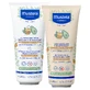 Kit Mustela, șampon nutritiv pentru descurcare ușoară, păr lung, creț, ondulat, din ziua 1, 200 ml + balsam pentru descurcare ușoară a părului, 200 ml