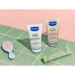 Kit Mustela, șampon nutritiv pentru descurcare ușoară, păr lung, creț, ondulat, din ziua 1, 200 ml + balsam pentru descurcare ușoară a părului, 200 ml