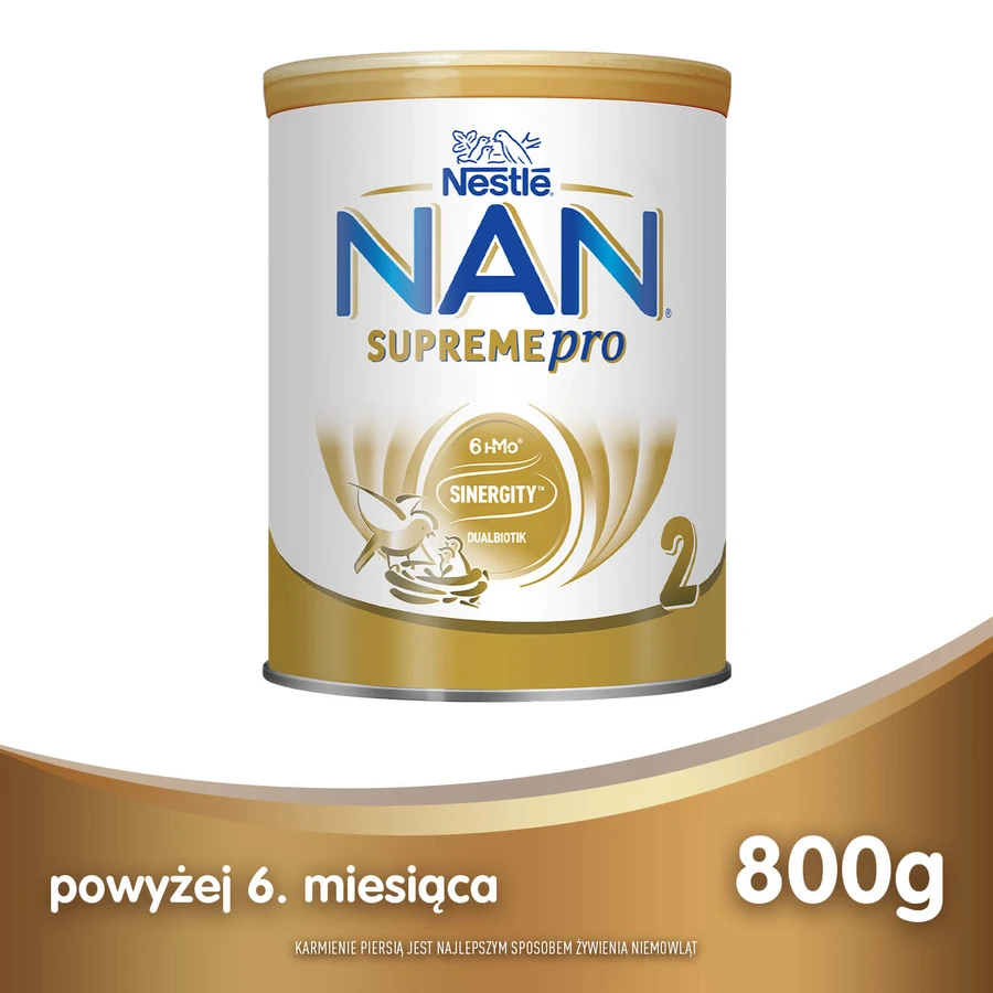 Nestle NAN Supremepro 2 HMO set, follow-on milk for infants over 6 months, 2 x 800 g