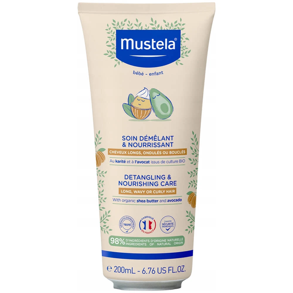 Mustela Bebe Enfant, Pflegespülung für leichter kämmbares Haar, 200 ml