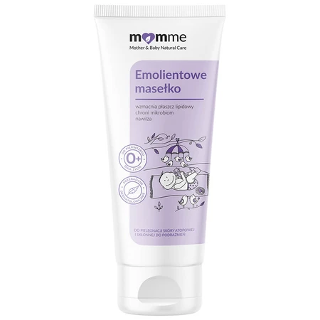 Momme, burro emolliente, dalla nascita, 100 ml
