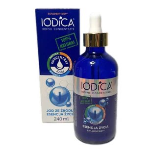 Iodica, concentrat de iod, lichid, 240 ml AMBALAJ CONTAMINAT