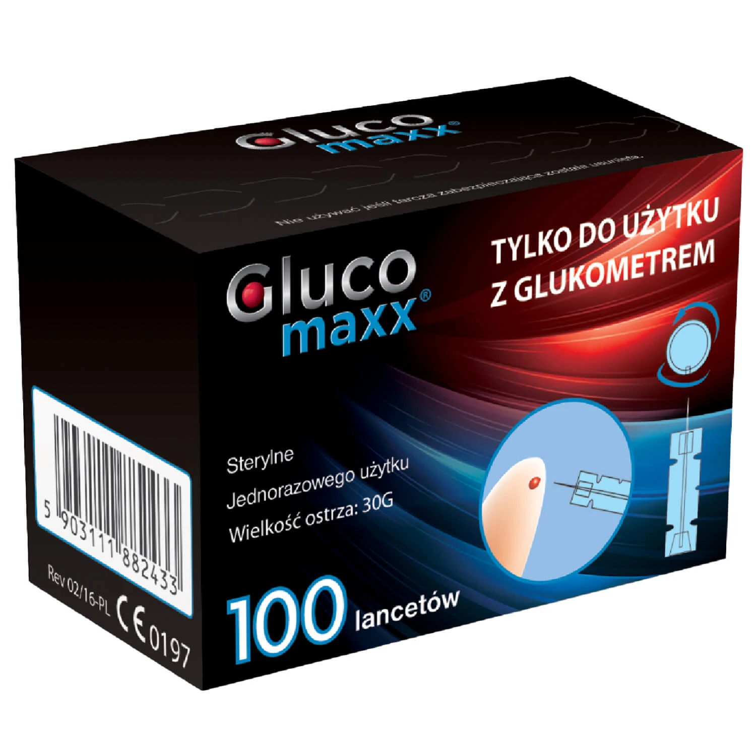 Glucomaxx, Lanzetten, 100 Stück
