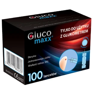 Glucomaxx, lancette, 100 pezzi