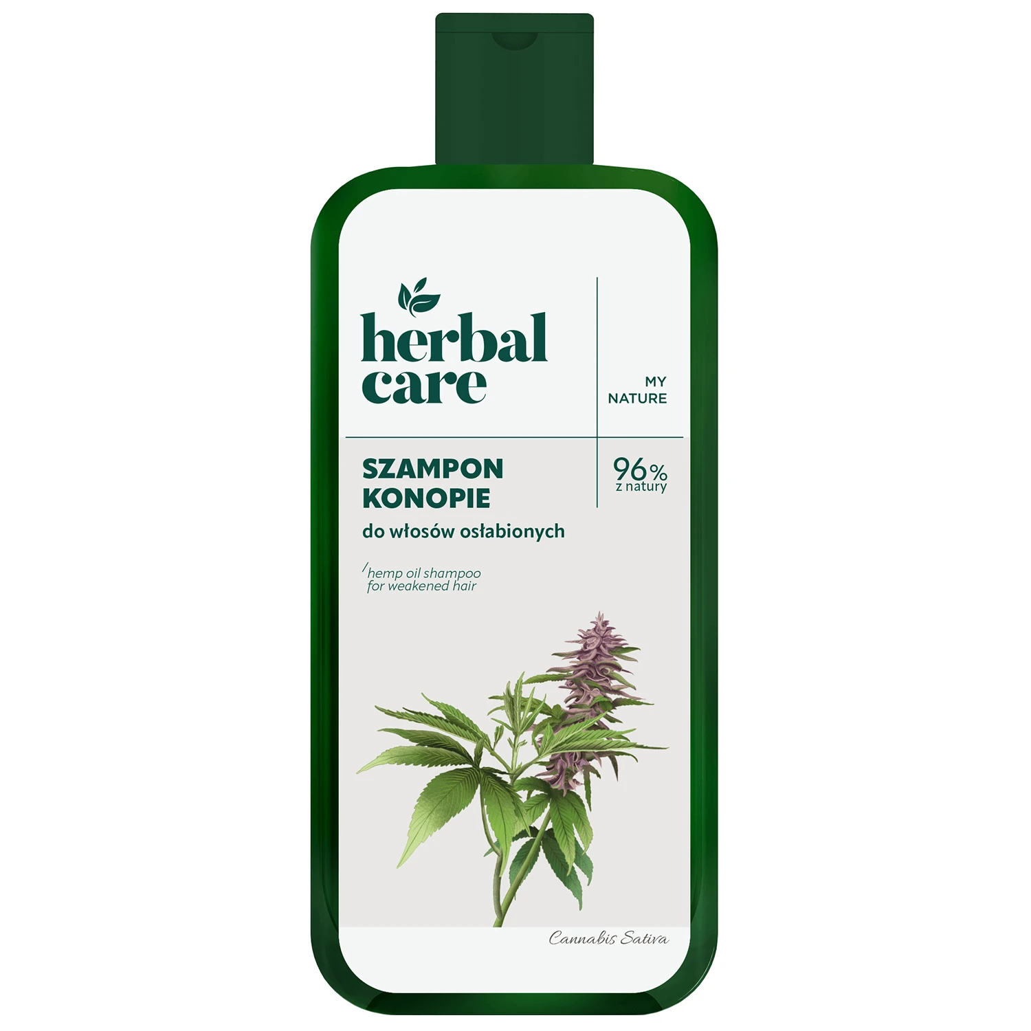 Farmona Herbal Care Hanf mit Proteinen, regenerierendes Shampoo, geschwächtes Haar, 330 ml
