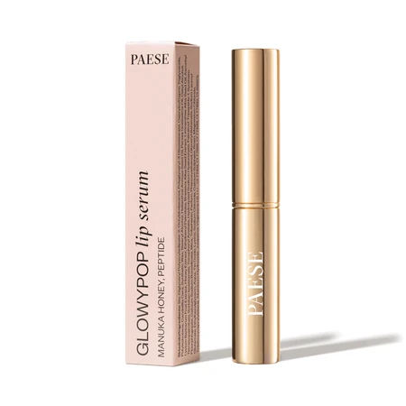 Paese GlowyPop Lip Serum, restorative lip serum, 500 Frosted Plum, 2.2 g