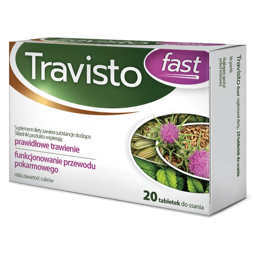 Travisto Fast, 20 pastillas ENVASE CONTAMINADO