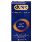 Durex Perfect Feel Premium Non-Latex, non-latex condoms, unique warm feeling, 8 pieces