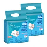 Canpol Babies set, serviettes hygiéniques multifonctionnelles, 33 cm x 45 cm, 2 x 20 pièces