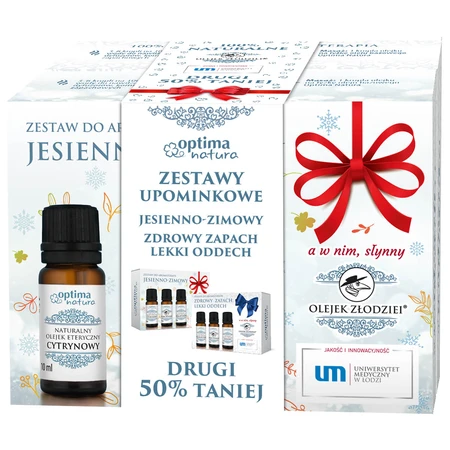 Optima Natura Double Pack, Autumn/Winter, 3 x 10 ml + Healthy Fragrance, Light Breath, 3 x 10 ml.