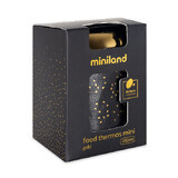 Thermoskanne für feste Nahrung, Deluxe Gold, 280 ml, Miniland