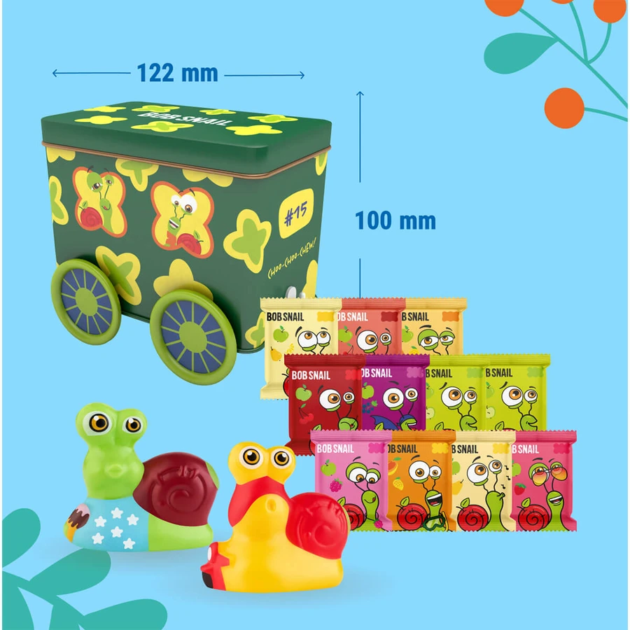 Zestaw Bob Snail Express Snack Track, 107 g: ceny i cechy