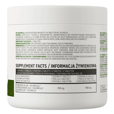 OstroVit Chlorella, 1000 comprimate