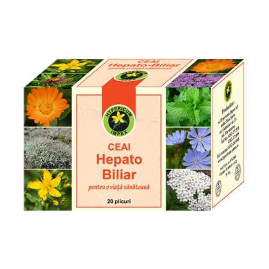 Hepato-Galle-Tee, 20 Beutel, Hypericum