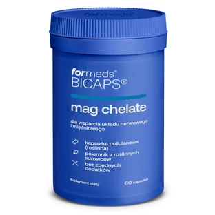 ForMeds Bicaps Mag Chelate, 60 kapsułek