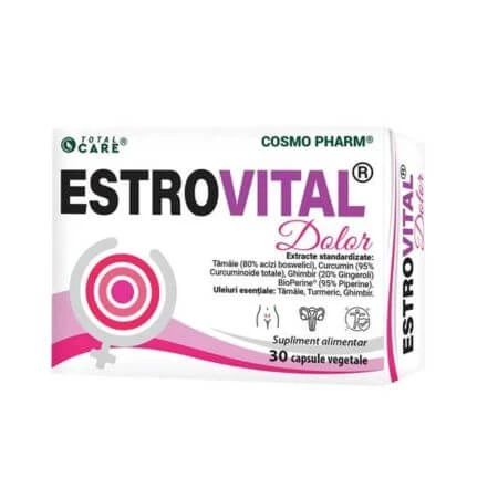 Estrovital Schmerz, 30 Kapseln, Cosmo Pharm