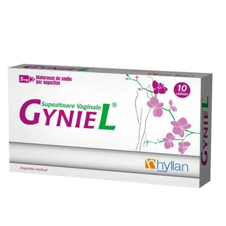 Gyniel Vaginalzäpfchen, 10 Stück, Hyllan