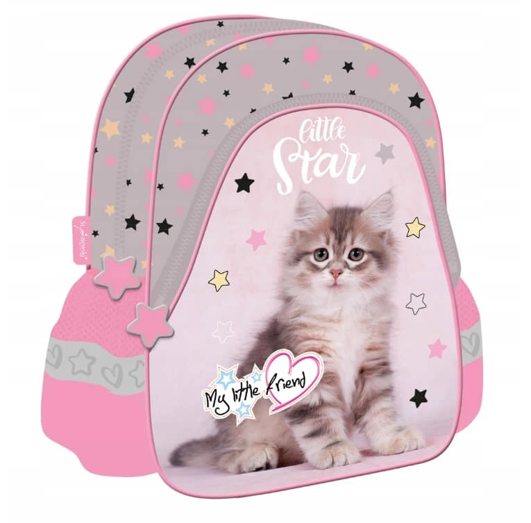 My Little Friend Grey Cat Kinderzimmer Rucksack