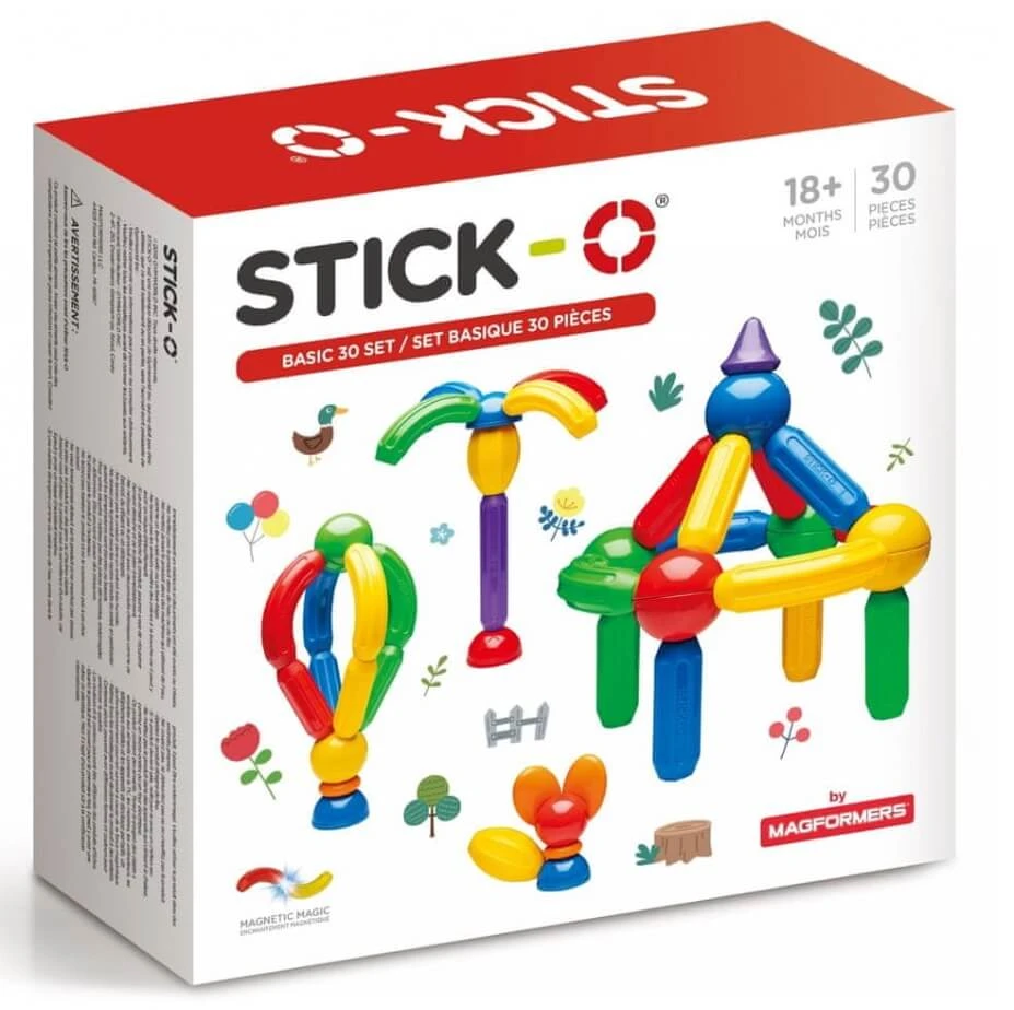 Magnetischer Stick-o basic 30 Stück