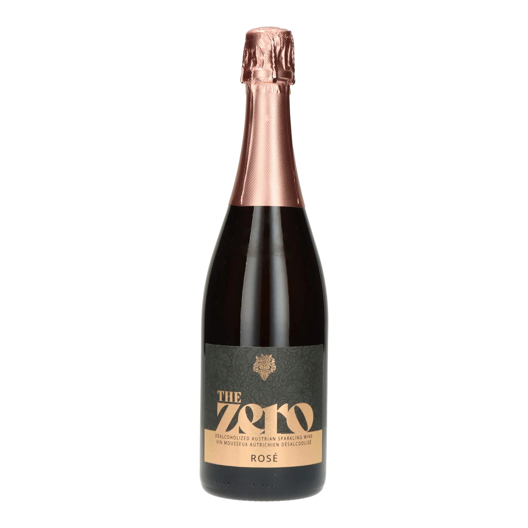 THE ZERO Sparkling Rose Halbtrockener alkoholfreier Schaumwein, 750 ml
