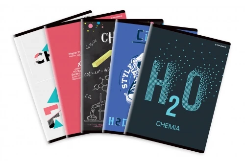 Chemie-Notizbuch A5 Raster 60 Blatt Mix
