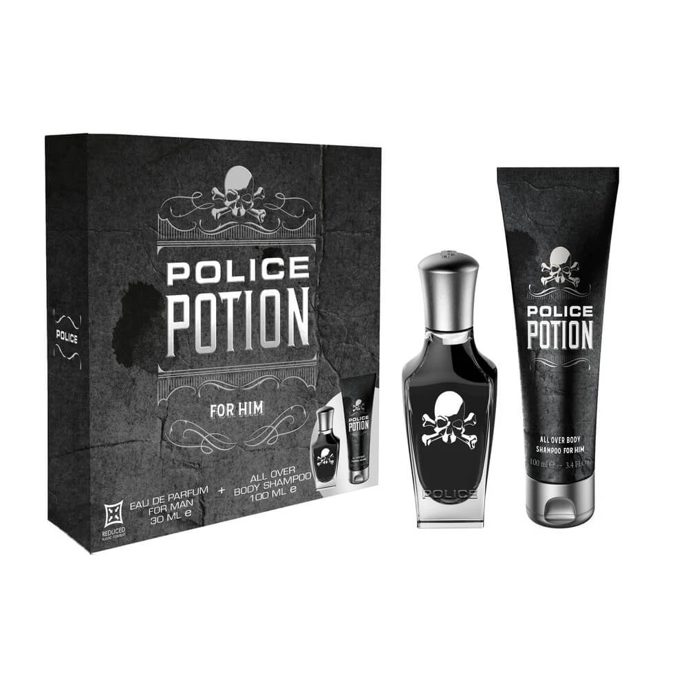 Police Potion For Him Eau de Parfum 30ml + Duschgel, 100ml