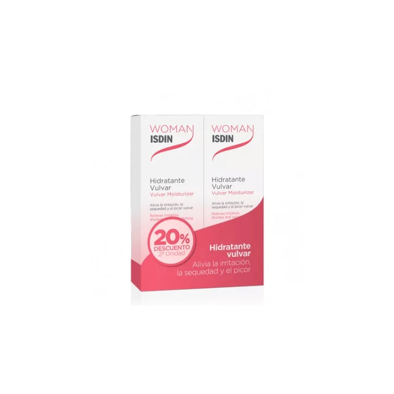 Isdin Woman DUPLO Vulvar Feuchtigkeitscreme 2x30ml