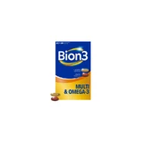 Bion3 Multi & Omega-3 Con Probióticos, 60 cápsulas
