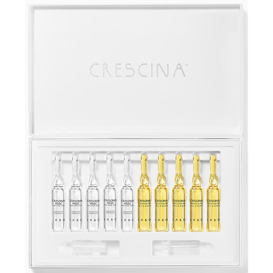 Crescina Follicular Islands 2100 für Frauen, 10+10 Ampullen, Labo