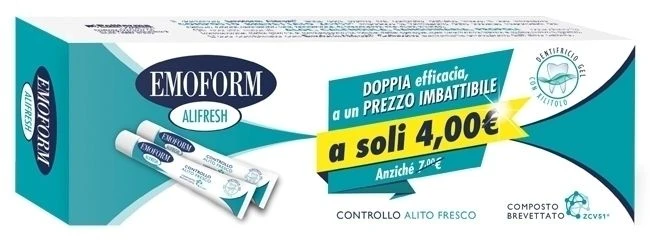 EMOFORM ALIFRESH 2 TUBEN ZAHNPASTA
