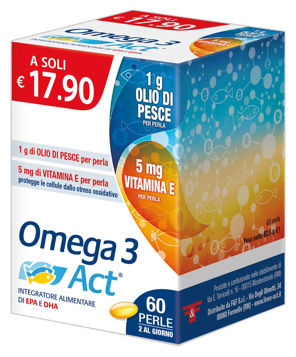 OMEGA3 ACT 60 PERLEN