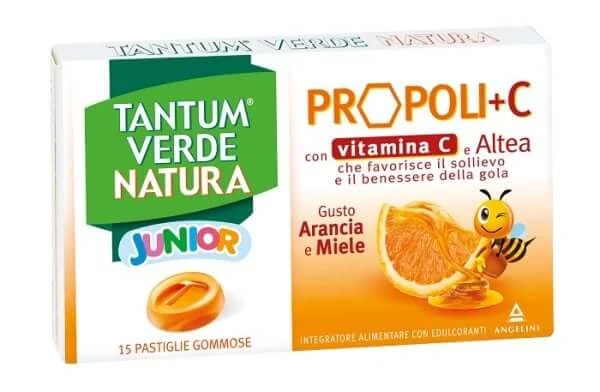 TANTUM VERDE NATURA JUNIOR 15 TABLETTEN