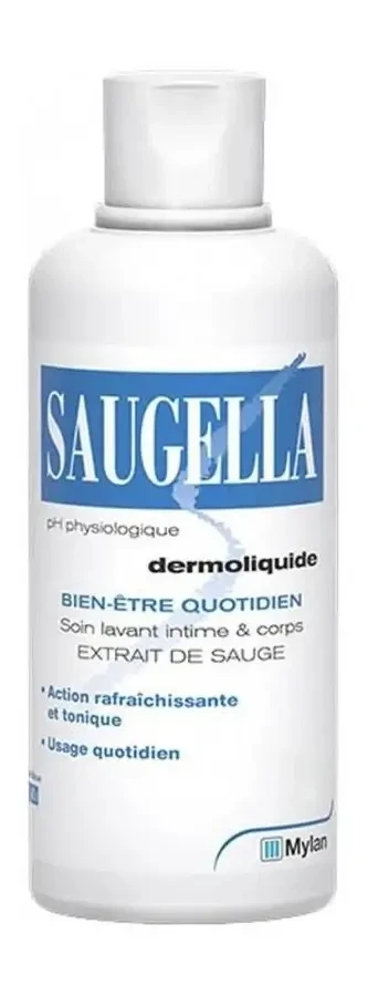 SAUGELLA DERMOLIQUID 500ML MIT GRATIS CLUTCH BAG VERSCHIEDENE FARBEN