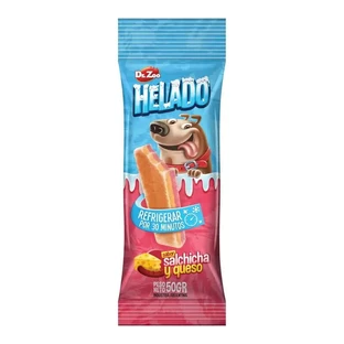 Dr ZOO Gelato per cani Salsiccia Salsiccia Formaggio 24X50Gr