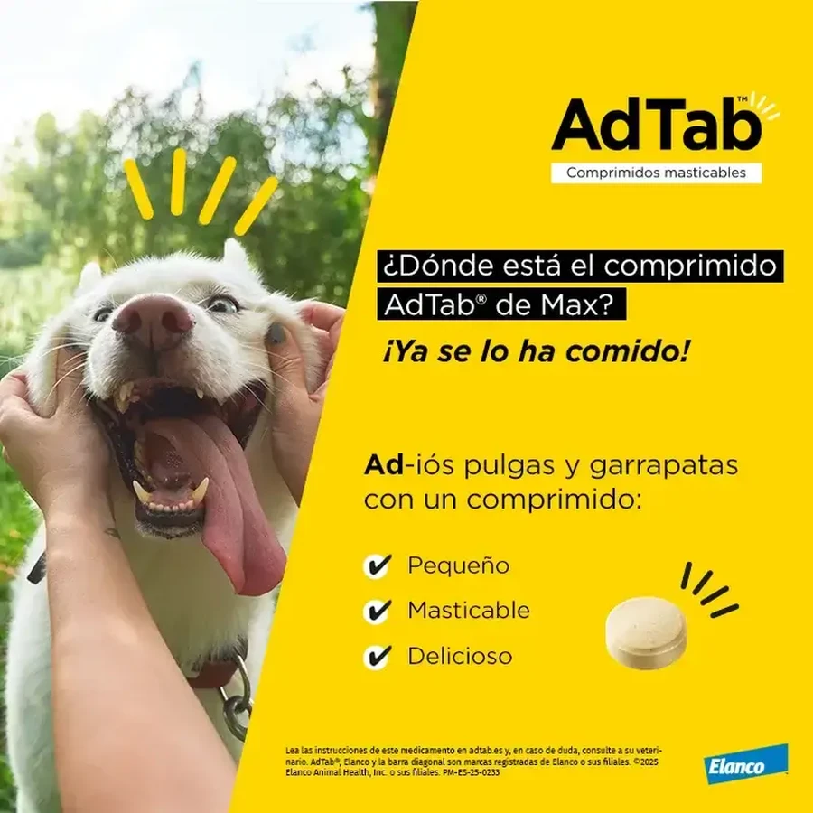 AdTab 225Mg Kautabletten Hunde 5,5-11Kg, 1Cpd