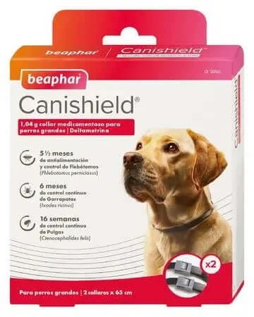 Beaphar Canishield Hundehalsband, 65 cm 2 Stück