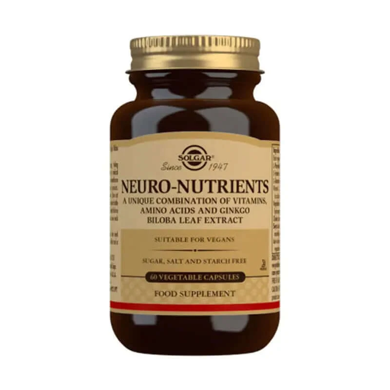 Solgar Neuro-Nährstoffe, 60 Kapseln