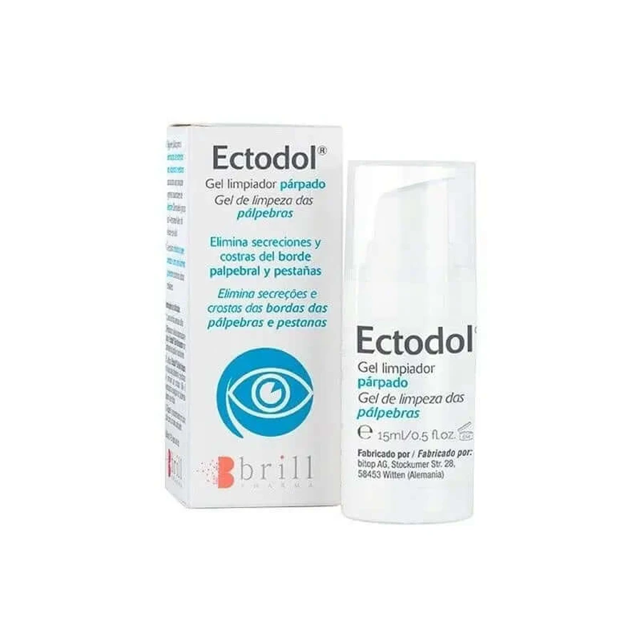 Ectodol® Żel oczyszczający do powiek, 15 ml: ceny i cechy