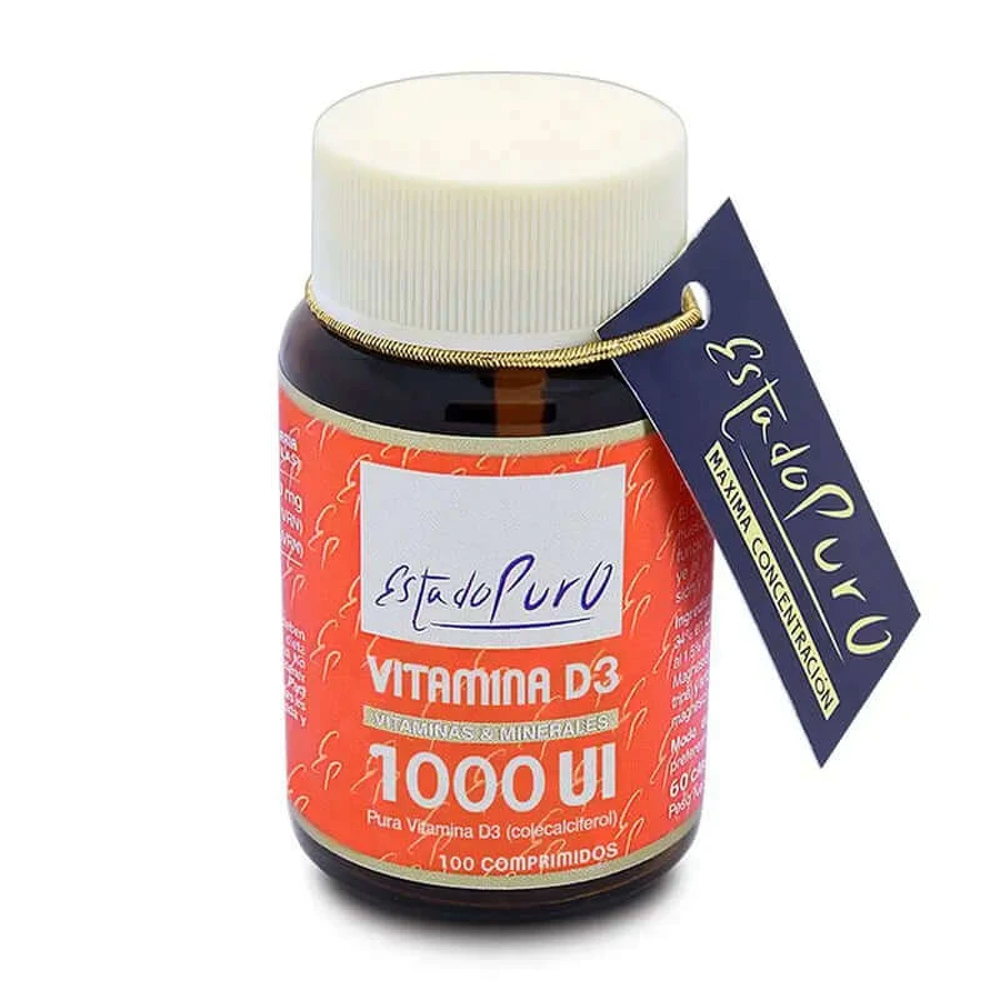 Tongil Puur staat Vitamine D3 1000 Ui, 100 tabletten