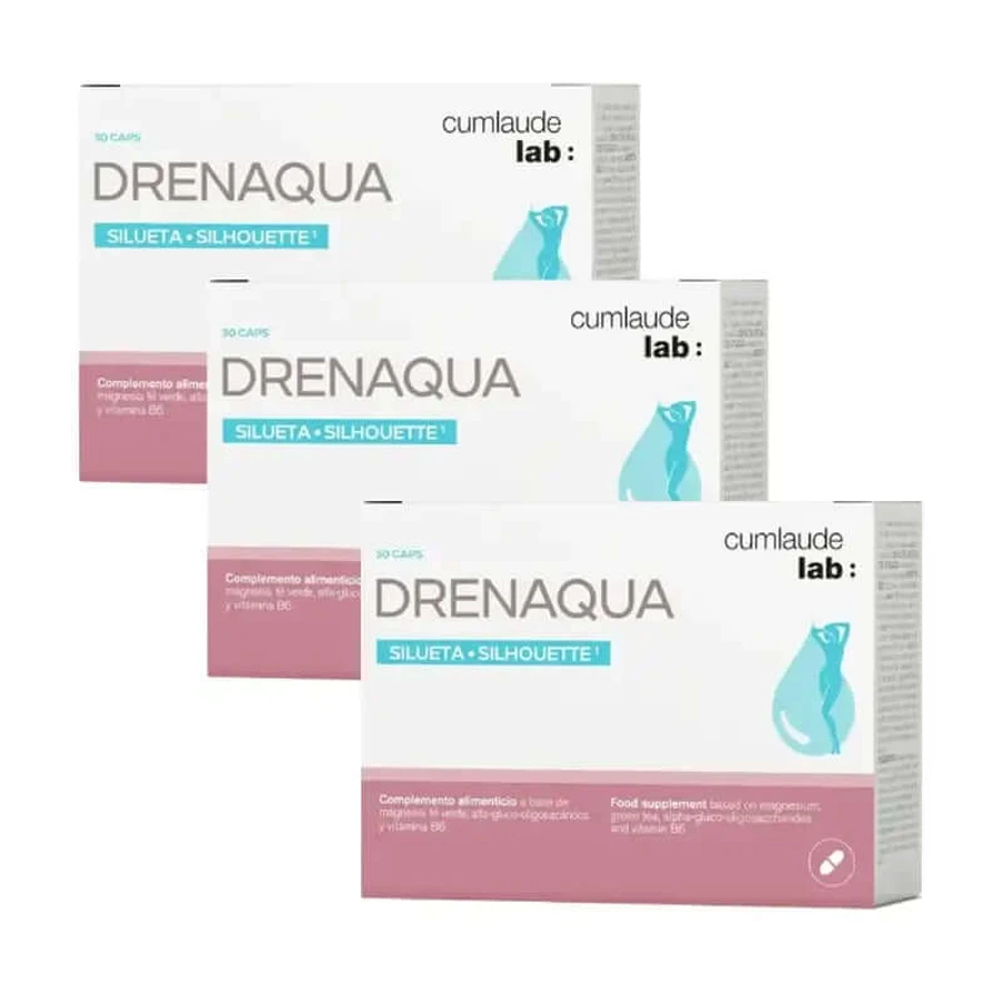 Cumlaude Lab Triple Drenaqua, 3 x 30 Capsules