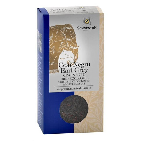 Earl Grey Schwarzer Tee, 90 g, Sonnentor