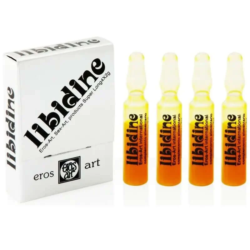 Eros-art Libidine Afrodisiaco Natural 4 Piezas