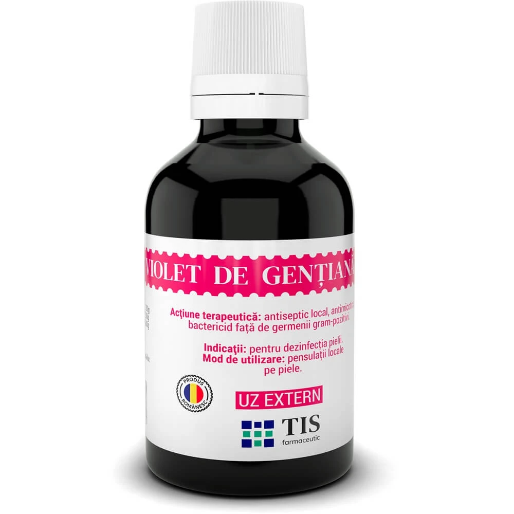 Gentianaviolett 1 %, 25 ml, Tis Farmaceutic