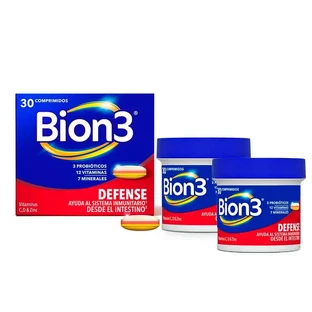 Bion3 Defence Multivitamine, 2x30 comprimate