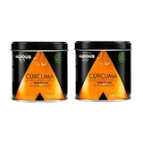 Aldous Bio Kurkuma met gember en zwarte peper met probiotica, 2X250 Capsules