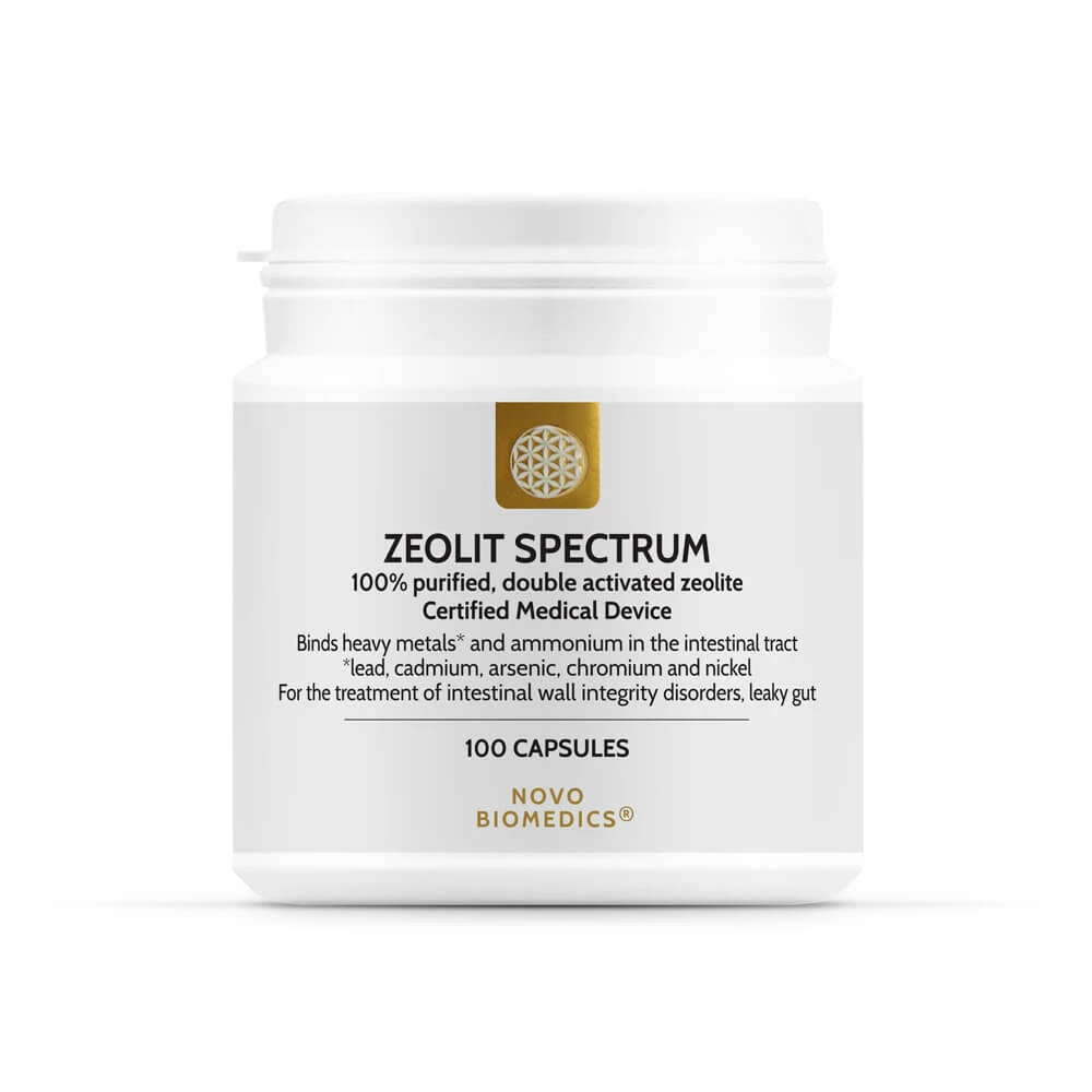 Zeolit Spectrum, 100 Kapseln, Novo Biomedics