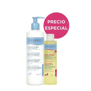 Kit Dexeryl Crema 500 Ml + Olio 200 Ml , 2 unità