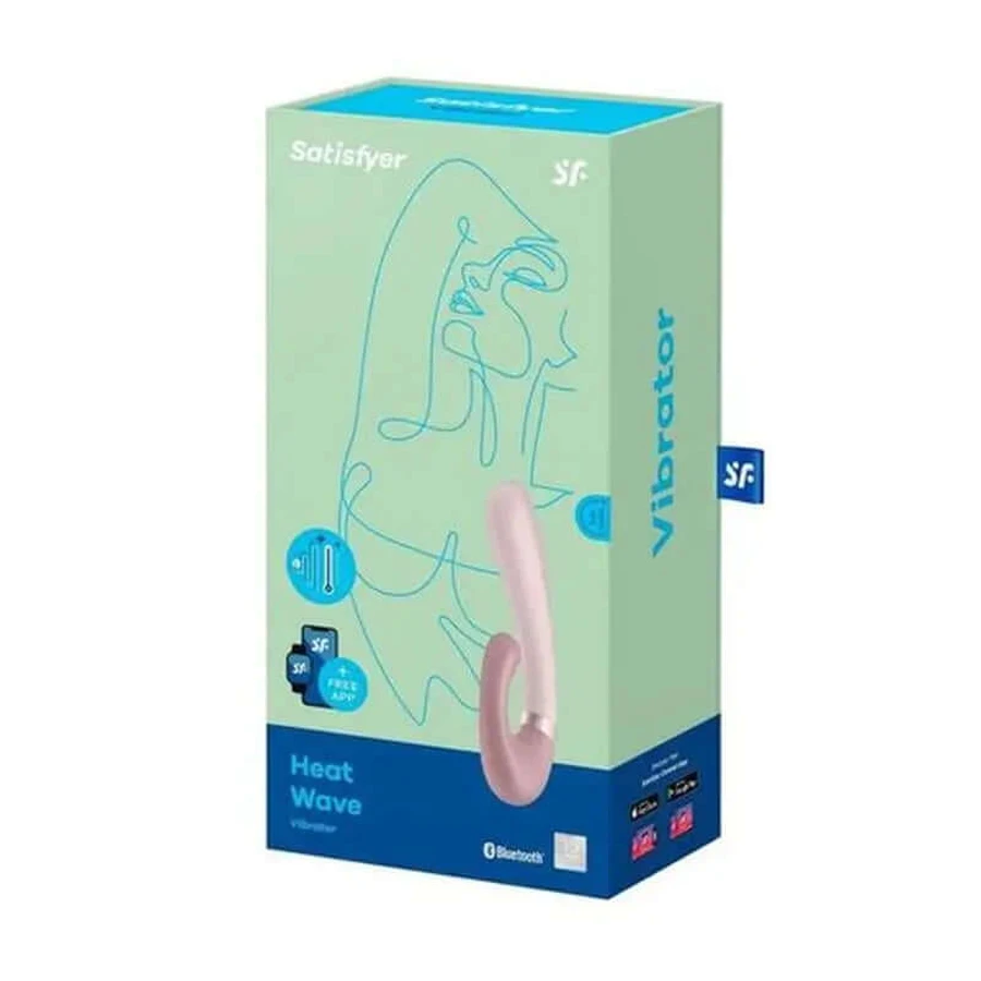 Satisfyer Connect Heat Wave Vibrator App - różowy: ceny i cechy